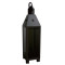 Bollard Light black LED module 3W/6W stainless steel+tempered glass lawn light W200*L200*H810 WD-C356