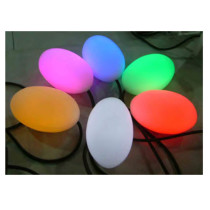 Lawn lamp ellipse light head oval egg head multiple colour H150mm LED Module 3W/6W imported resin WD-C509