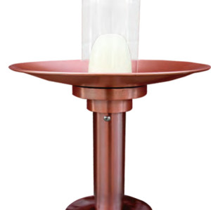 Lawn lamp bollard luminaire lotus light head modern  modern design faux marble aluminum LED Module 1~3W WD-B135