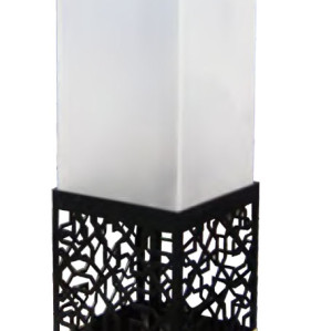 Lawn lamp bollard light  hollow pattern faux marble LED Module 3W/6W outdoor custom lights WD-C511