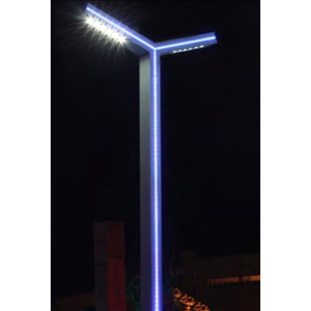 Landscape lamp WD-284-2 | PC diffuser | SMD LED | high quality aluminum | 2 lamp heads | IP55