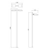 Landscape lamp WD-T142 | High quality aluminum | LED module | HALOGEN E27 | Retail and wholesale
