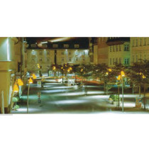 Landscape lamp WD-T503 | 2 lamp heads | T505 T507 | high quality aluminum | optical lens diffuser