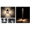 Landscape lamp | Garden light WD-T317-E | square aluminum pole | optical glass diffuser | COB LED