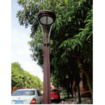 Landscape lamp WD-T282 | aluminum and stainless steel body | LED module 48W | IP65 | 3.5M high