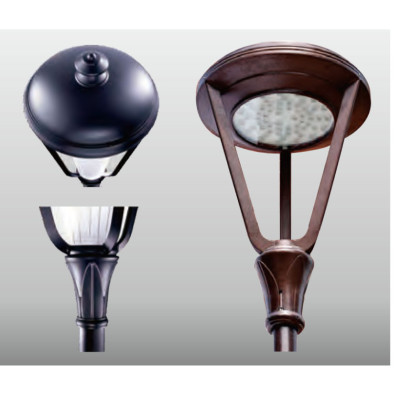 Aliminum lampscape lamp | Noble light WD-T359 | LED module 48W | Tempered glass diffuser | IP65