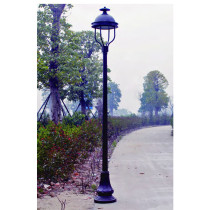 Landscape lamp WD-T426 | aluminum+stainless steel | CFL E27 | 4 meters high | noble design | IP55