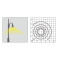Rectangle light | Landscape lamp WD-T350 | High quality aluminum | LED module | COB LED | 5.3M high