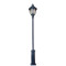 High quality landscape lamp | aluminum head | COB LED and CFL E27 | PC diffuser | 3.5-meter-high