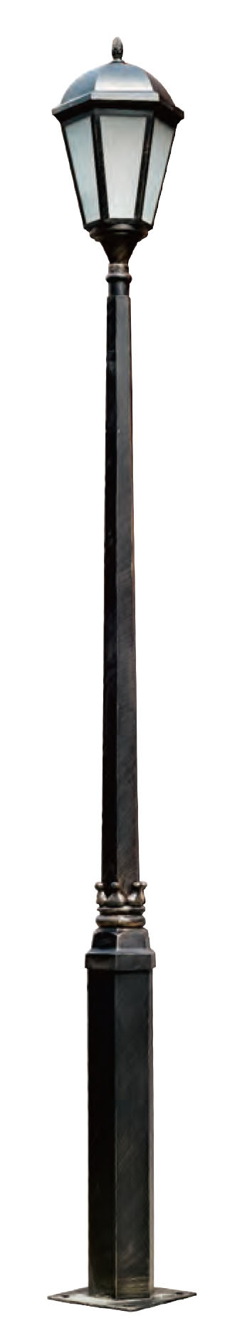 landscape lamp WD-T281 | LED module | CFL E27 | tempered glass diffuser | rectangle design | IP55