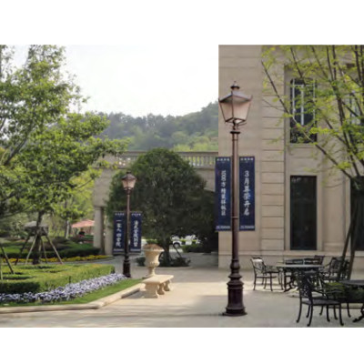 Landscape lamp WD-T188 | stainless steel lamp head | LED module | CFL E27 | noble design | IP55