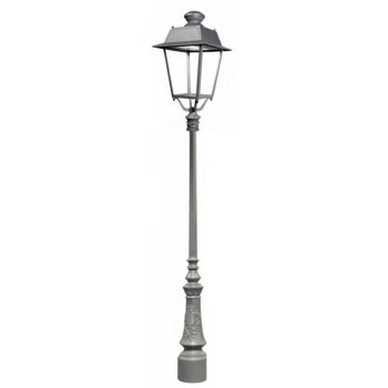 Rectangle landscape lamp | aluminum and stainless steel light WD-T187-A | LED module or CFL E27