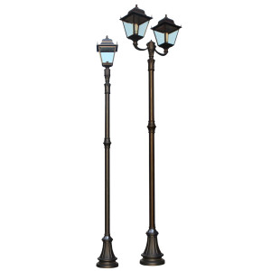 High quality light | Landscape lamp WD-T205 | 4 meters high | LED module | stainless steel head