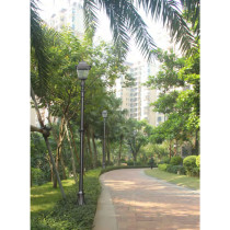 High quality light | Landscape lamp WD-T205 | 4 meters high | LED module | stainless steel head