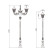 Landscape light WD-T517 | IP55 | stainless steel lamp head | CFL E27 | HQI-E | rectangle shape
