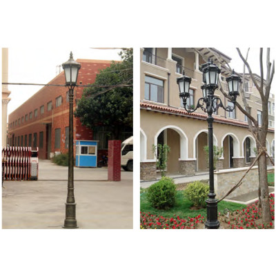 Aluminum Landscape lamp | pole top light WD-T202 | 5 heads available | LED module | IP55