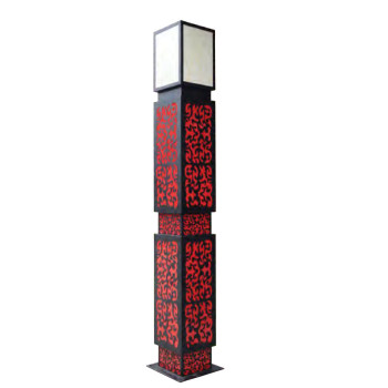 3M high street light | Landscape lamp WD-T529 | Red and black | Chinese classic style | SMD LED