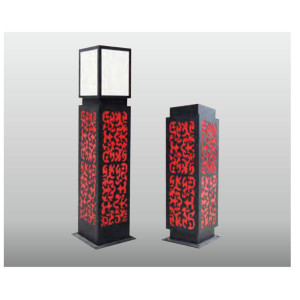 景观灯红黑 PMMA 或人造大理石 LED190W T5 9*28W TFB 照明