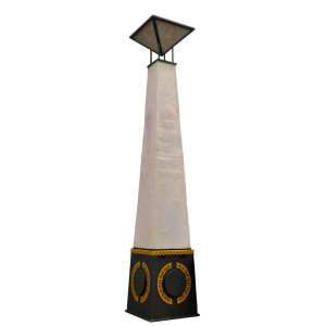 Stainless steel landscape lamp | pole light WD-T537 | whole body luminous | imported resin diffuser