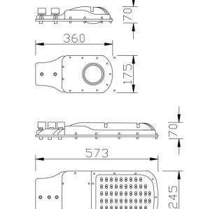 Street light WD-L011 | road lamp WD-L013 | high quality aluminum | pole alternative | COB | IP65