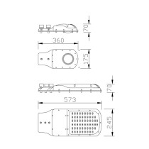 Street light WD-L011 | road lamp WD-L013 | high quality aluminum | pole alternative | COB | IP65