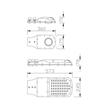 Street light WD-L011 | road lamp WD-L013 | high quality aluminum | pole alternative | COB | IP65