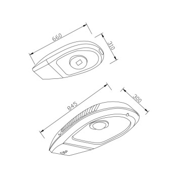 aluminum Street light | road lamp· WD-L094 | hot-dip galvanizing pole | pole alternative | IP65