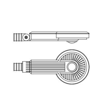 Street light WD-L095 | high quality aluminum road lamp | pole alternative | optical lens diffuser