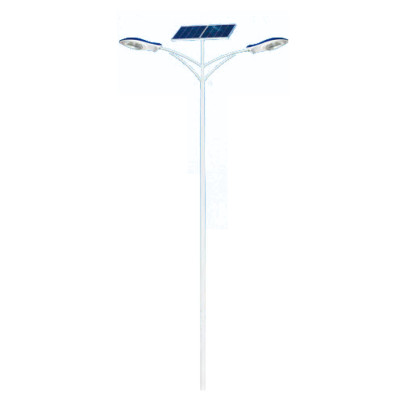 8-meter-high Street light/ Aluminum road lamp WD-L501 / Wind-solar hybrid generator | Bridglux Cree LED module | noble elegant could be customized | IP55 | Available for both retail and wholesale