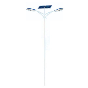 Street light WD-L501 | Aluminum road lamp | Wind-solar hybrid generator | Bridglux Cree LED module
