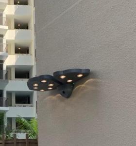 outdoor wall lamp customized butterfly flower wall light modern style CREE LED 16W Meanwell driver