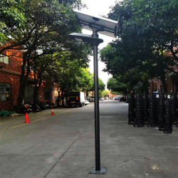 Led solar street light