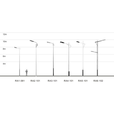 fashionable street light | road lamp WD-L007 | lamp pole alternative | aluminum head | IP65