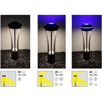 Thick aluminum bollard light | Customized lawn lamp WD-C227 | Hot sale popular model | Led module 6w 9w 12w | D240mm×700mm | AC90~240V | Suitable for gardens parks pathways | for both retail and wholesale