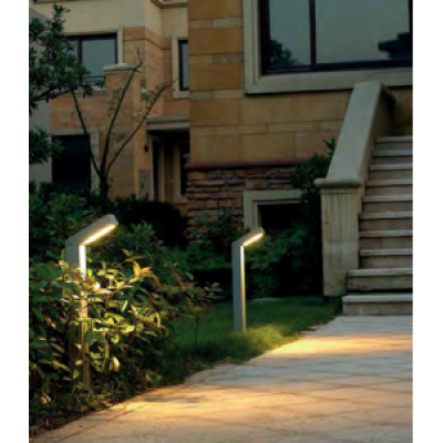 Hot sale Lawn lamp | Thick aluminum pole light WD-C409 | LED module 6w 9w | tempered glass