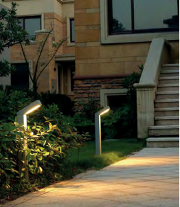 Hot sale Lawn lamp | Thick aluminum pole light WD-C409 | Cree Bridgelux LED module 6w 9w | 70mm×190mm×635mm | AC90~240V | Suitable for gardens parks pathways | Resistant to corrosion acid alkali