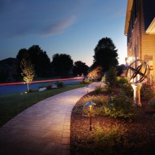 Clever Use of Outdoor Landscape Lighting