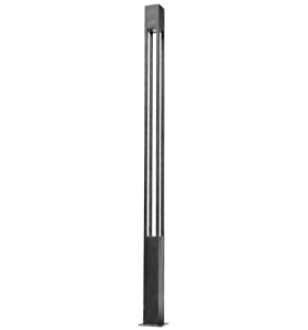 Landscape pole light | High quality aluminum lamp WD-T317 | COB | CDM-T G12 | rectangle design