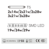 Wall lamp WD-B024 | Classical wall Mount | LED | High-quality aluminum | PMMA | Scagliola Diffuser