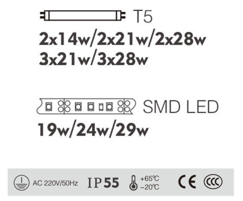 Wall lamp WD-B024 | Classical wall Mount | LED | High-quality aluminum | PMMA | Scagliola Diffuser