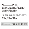 Aluminum wall lamp | Wall mounted light WD-B023 | CREE Bridgelux | European style | PMMA diffuser