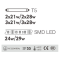 Aluminum wall lamp WD-B006 | Decoration wall mounted light | SMD LED T5 | european style | PMMA