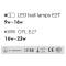 Custom wall mounted light | Aluminum  lamp WD-B228 | E27 | | IP65 | Explosion-proof glass diffuser
