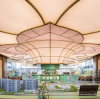 The Fusion of Beauty and Power: A Case Study of Ceiling Lights in Shengzhou Aesthetics Pavilion