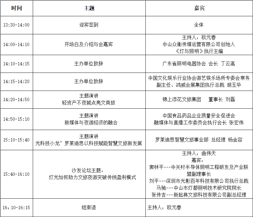 sia Cultural Tourism Lighting Expo