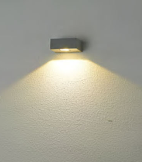 Aluminum wall lamp | outdoor wall light WD-B225 | WD-B225-A | rectangle-shape | COB LED | IP65