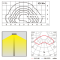 Landscape lamp | Aluminum light WD-T020 | Arch semi-circle lamp head | PMMA diffuser | IP55