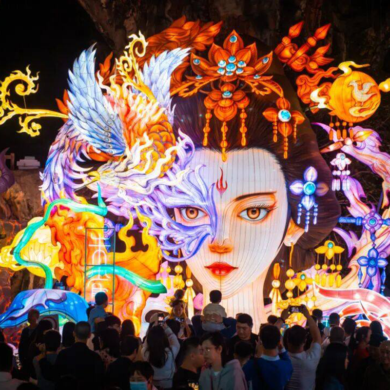 530,000 m² of Lights, 40+ Intangible Cultural Heritage Installations: How Can Light and Shadow Bring Traditional Culture to Life Today?