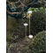 Garden Lamp WD-C781 | LED 3*2w | electroplated surface | Stainless Steel Finish  | IP65