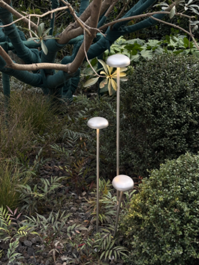 Garden Lamp WD-C781 | LED 3*2w | electroplated surface | Stainless Steel Finish  | IP65